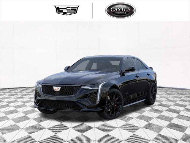 new 2025 Cadillac CT4-V car, priced at $57,425