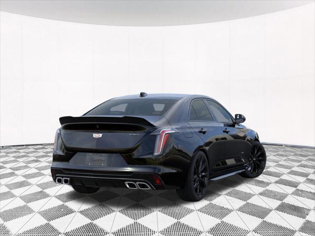 new 2025 Cadillac CT4-V car, priced at $57,425