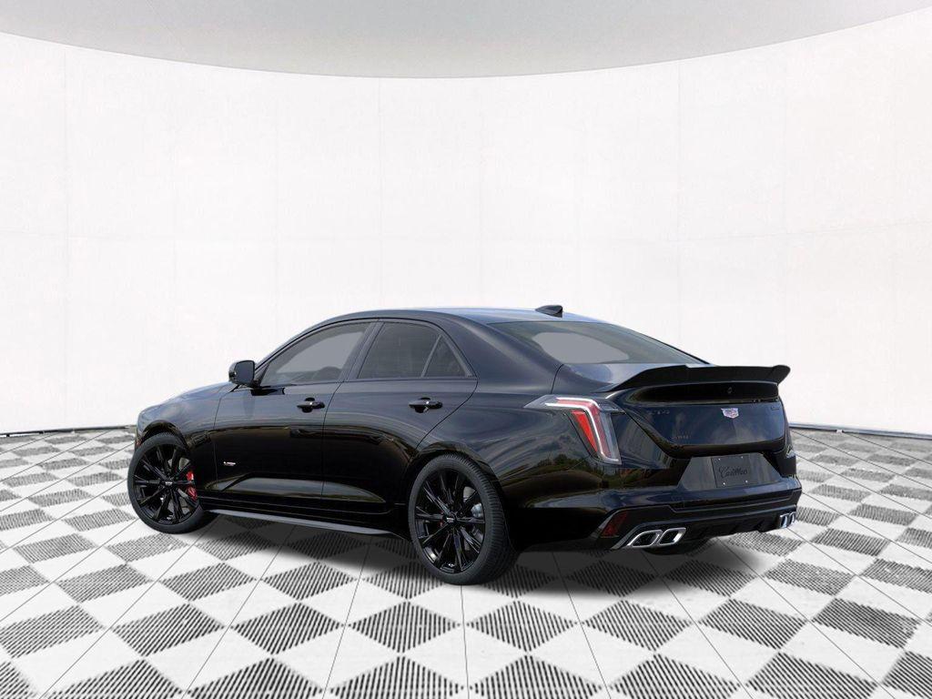 new 2025 Cadillac CT4-V car, priced at $57,425