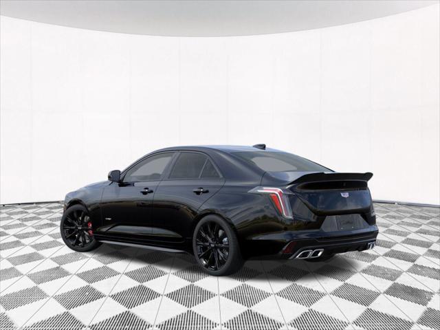 new 2025 Cadillac CT4-V car, priced at $57,425