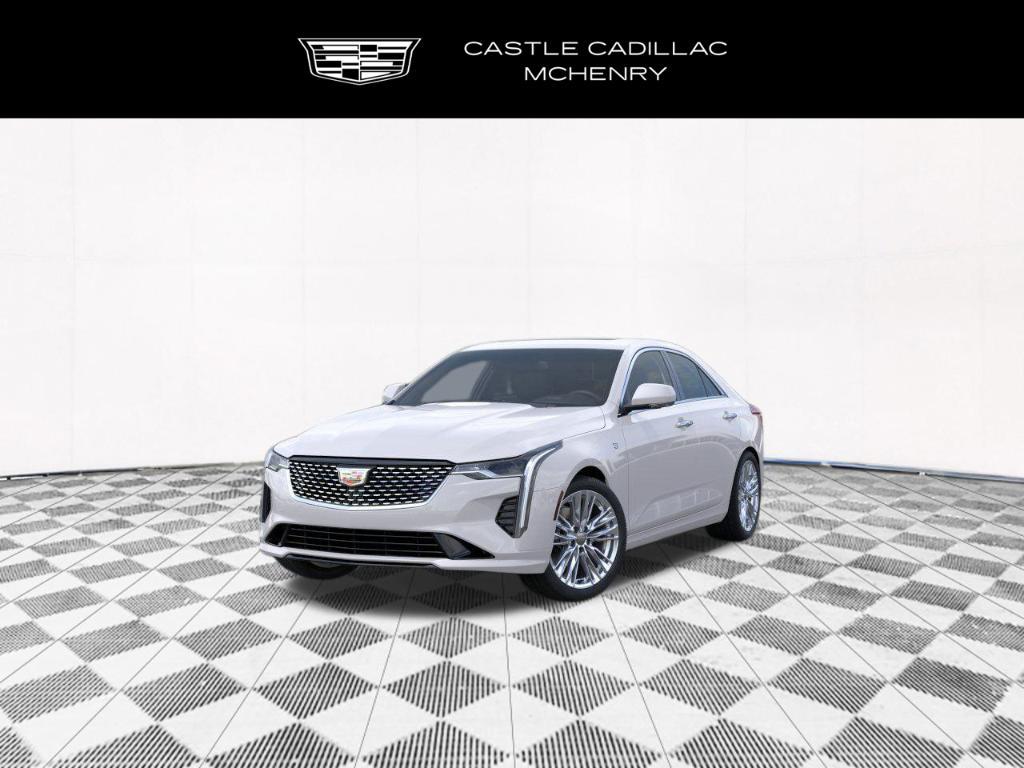 new 2025 Cadillac CT4 car, priced at $47,165