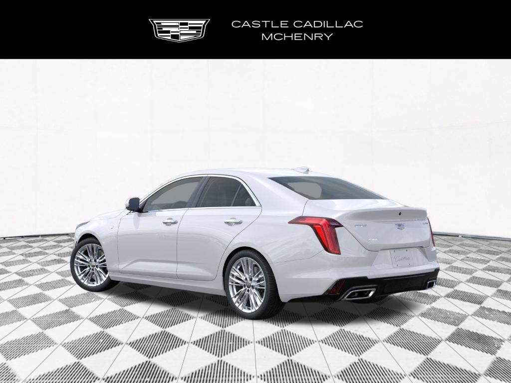 new 2025 Cadillac CT4 car, priced at $47,165