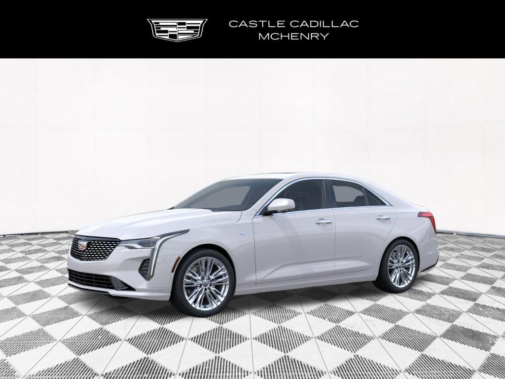 new 2025 Cadillac CT4 car, priced at $47,165