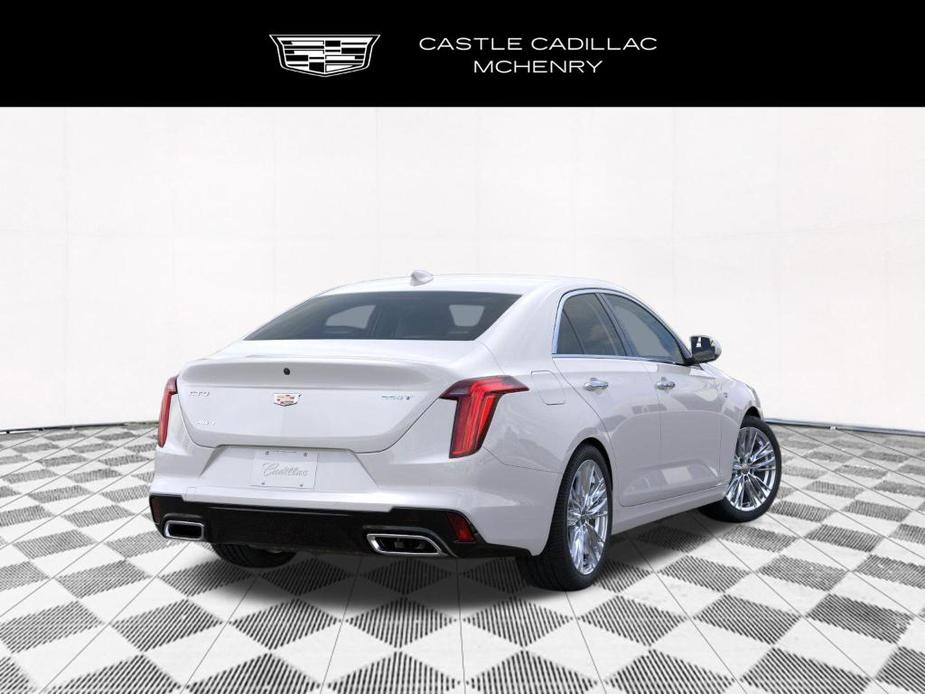 new 2025 Cadillac CT4 car, priced at $47,165