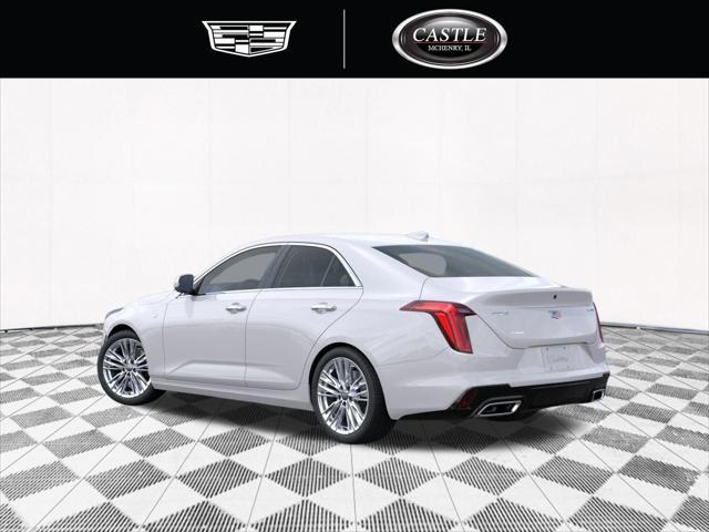 new 2025 Cadillac CT4 car, priced at $46,665