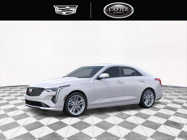 new 2025 Cadillac CT4 car, priced at $46,665