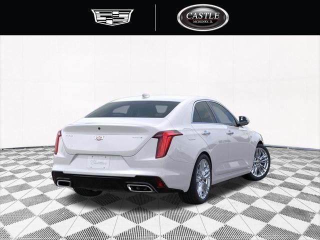 new 2025 Cadillac CT4 car, priced at $46,665