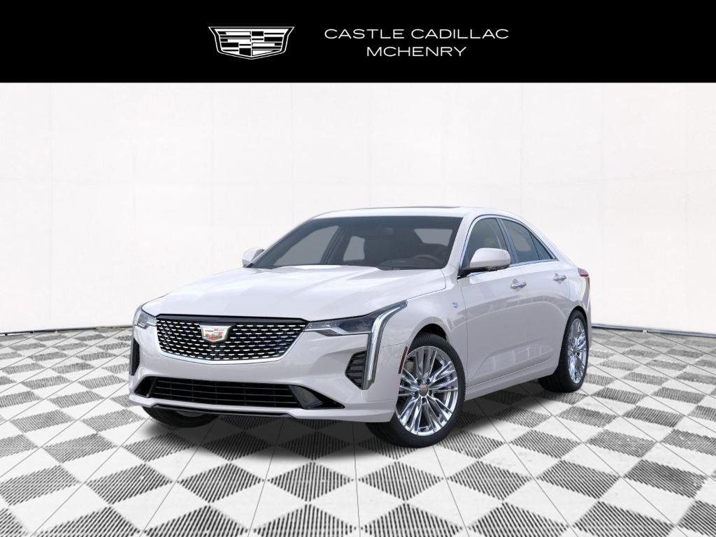 new 2025 Cadillac CT4 car, priced at $47,165