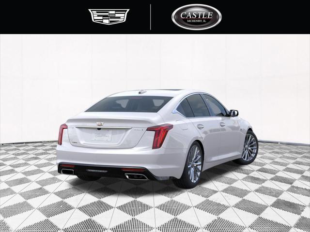 new 2025 Cadillac CT5 car, priced at $56,860