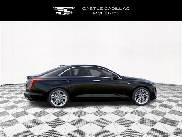 new 2025 Cadillac CT4 car, priced at $45,265