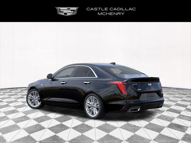 new 2025 Cadillac CT4 car, priced at $45,265