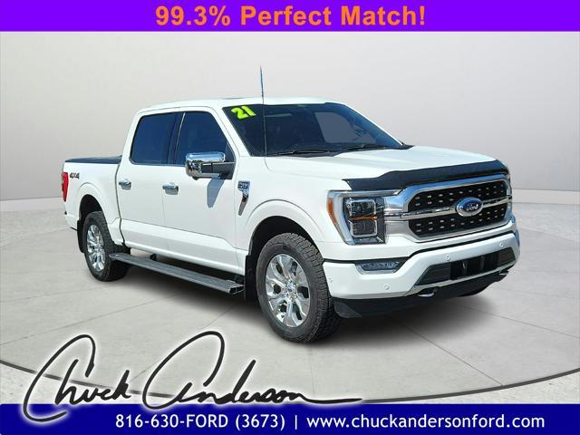 used 2021 Ford F-150 car, priced at $38,770