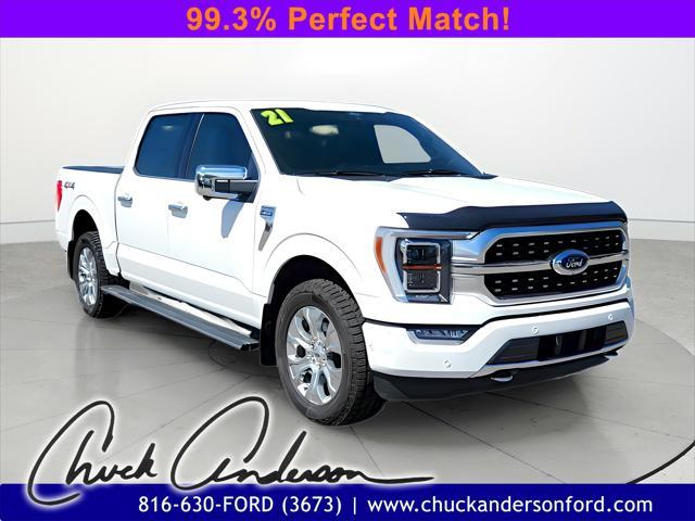 used 2021 Ford F-150 car, priced at $35,723