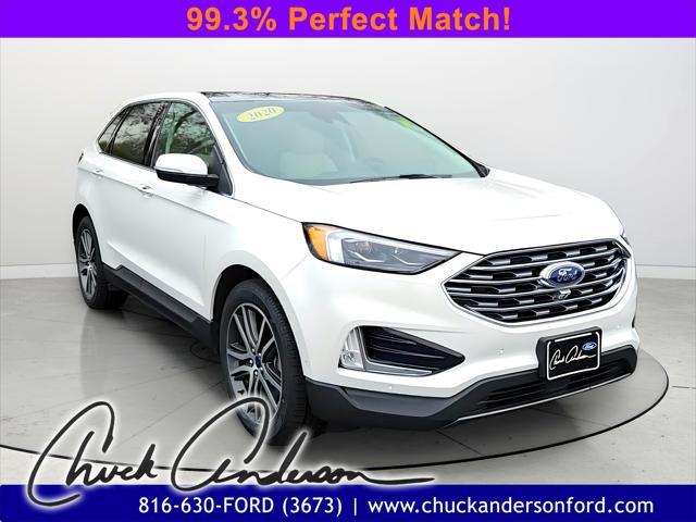 used 2020 Ford Edge car, priced at $18,894