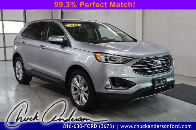 used 2022 Ford Edge car, priced at $24,280