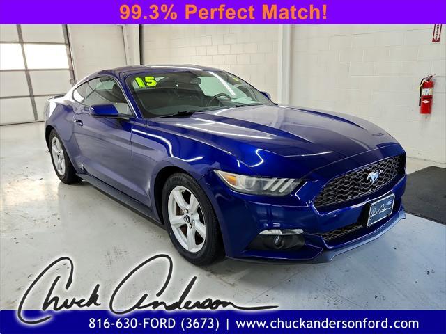 used 2015 Ford Mustang car, priced at $14,249