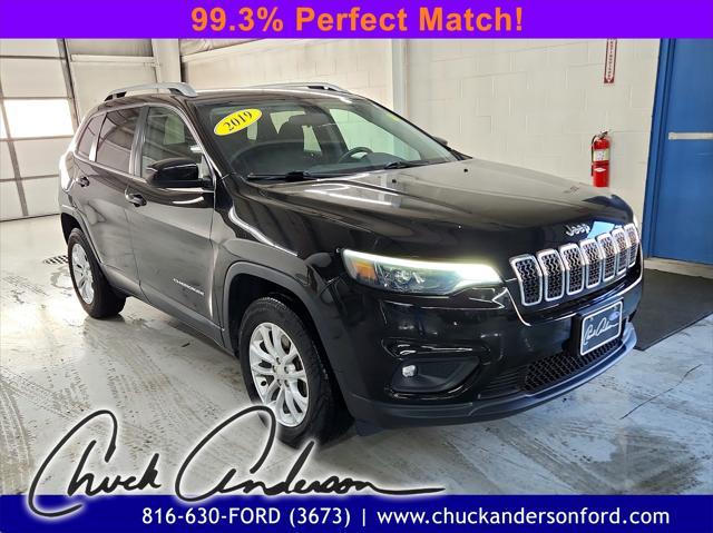 used 2019 Jeep Cherokee car, priced at $12,198