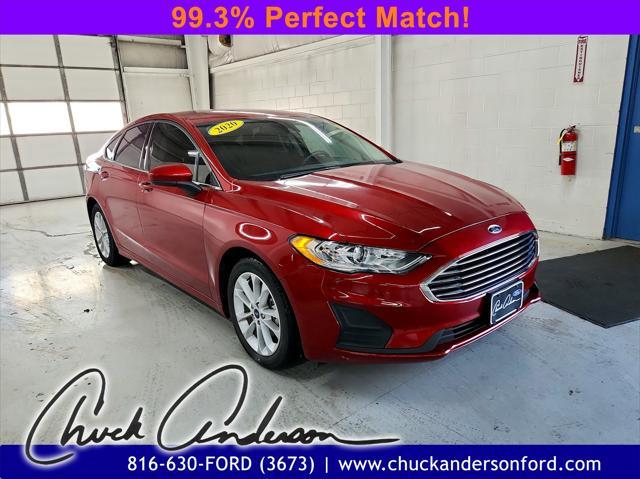 used 2020 Ford Fusion car, priced at $18,178