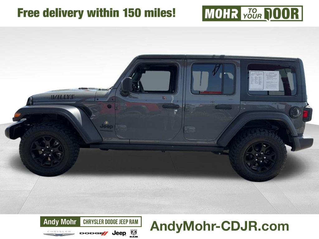 used 2022 Jeep Wrangler Unlimited car, priced at $32,900