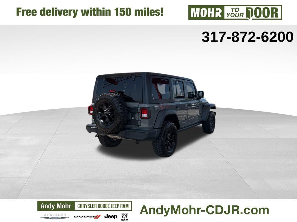 used 2022 Jeep Wrangler Unlimited car, priced at $32,112