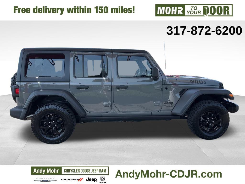 used 2022 Jeep Wrangler Unlimited car, priced at $32,112