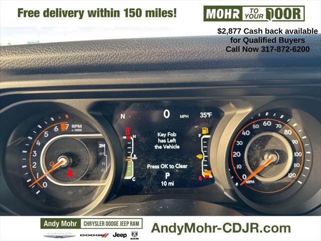 new 2025 Jeep Gladiator car, priced at $46,128