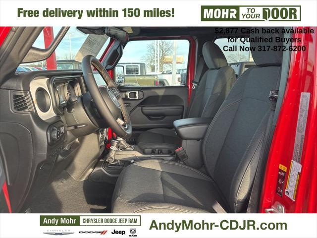 new 2025 Jeep Gladiator car, priced at $46,128