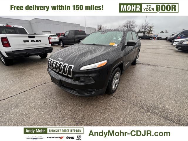 used 2014 Jeep Cherokee car, priced at $11,900