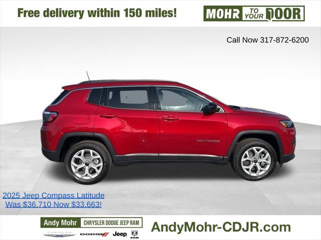 new 2025 Jeep Compass car, priced at $33,663