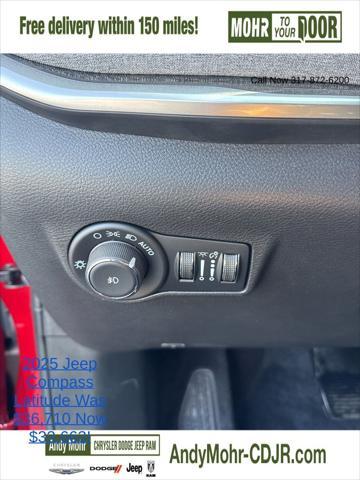 new 2025 Jeep Compass car, priced at $33,663