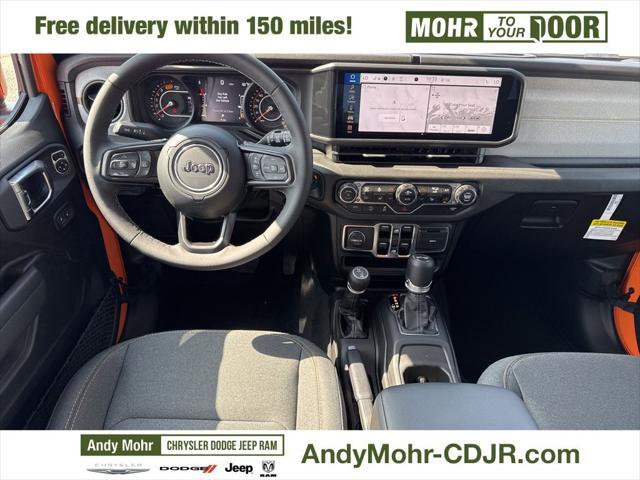 new 2025 Jeep Wrangler car, priced at $49,580