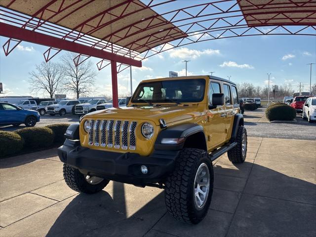 used 2020 Jeep Wrangler Unlimited car, priced at $27,900