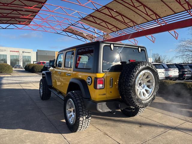 used 2020 Jeep Wrangler Unlimited car, priced at $27,900