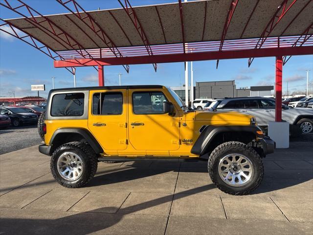 used 2020 Jeep Wrangler Unlimited car, priced at $27,900