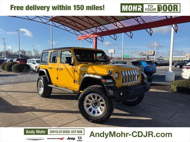 used 2020 Jeep Wrangler Unlimited car, priced at $27,900