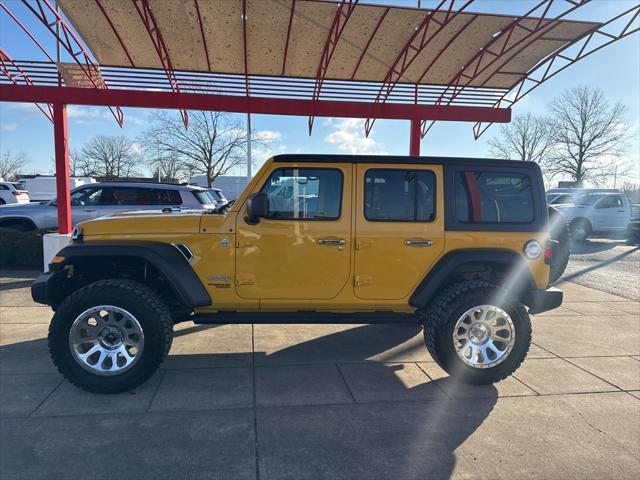 used 2020 Jeep Wrangler Unlimited car, priced at $27,900