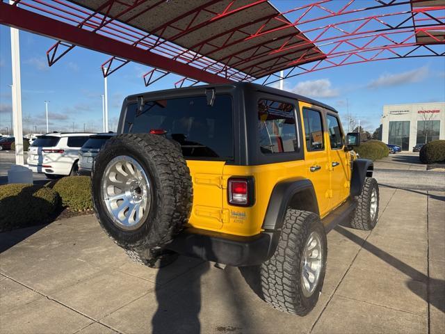 used 2020 Jeep Wrangler Unlimited car, priced at $27,900