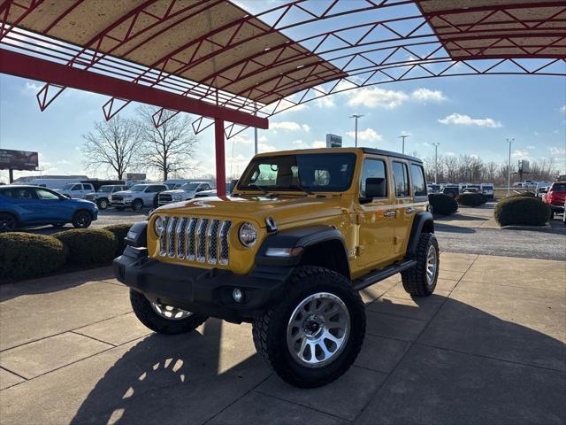 used 2020 Jeep Wrangler Unlimited car, priced at $27,900