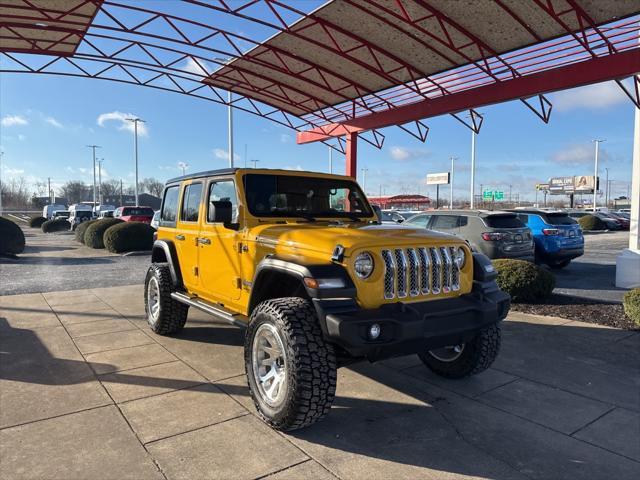 used 2020 Jeep Wrangler Unlimited car, priced at $27,900