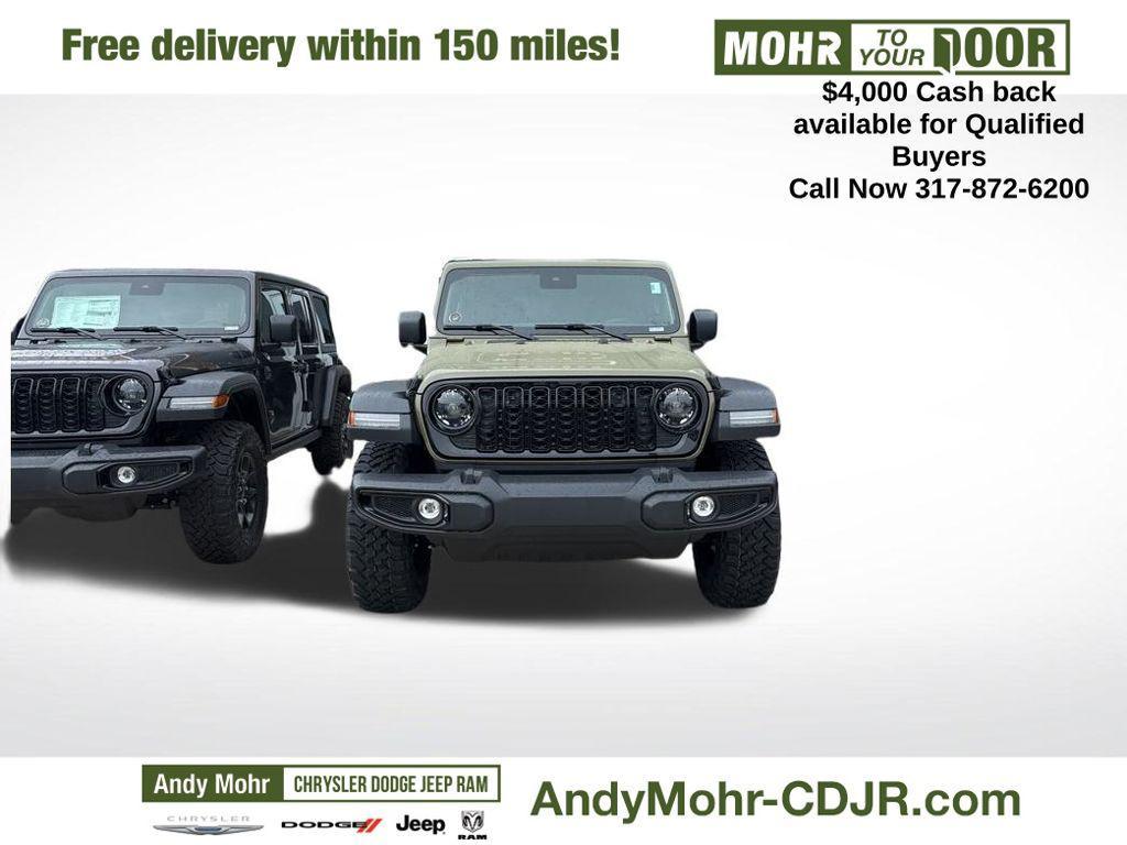 new 2025 Jeep Wrangler car, priced at $47,844