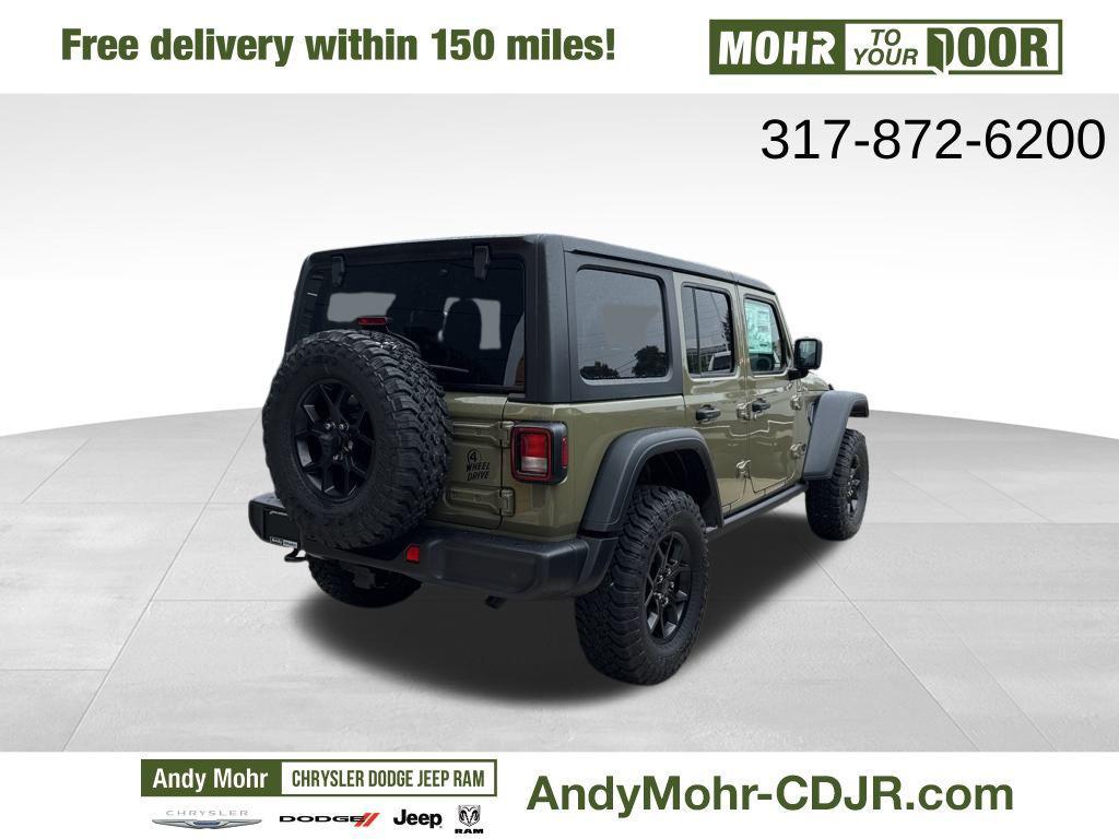 new 2025 Jeep Wrangler car, priced at $47,844