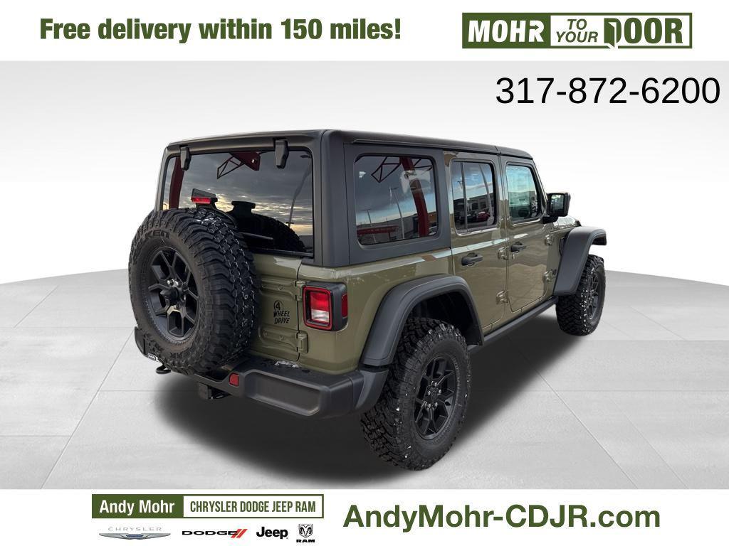 new 2025 Jeep Wrangler car, priced at $47,844