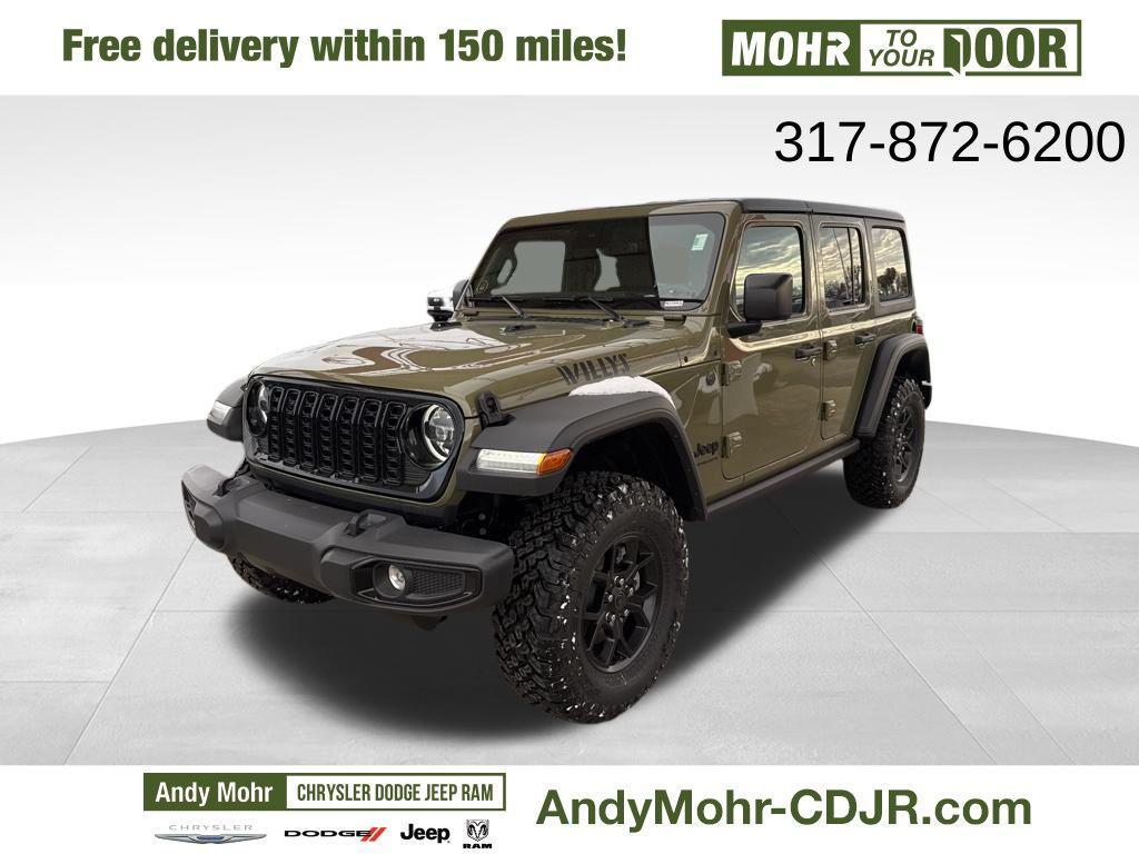 new 2025 Jeep Wrangler car, priced at $47,844