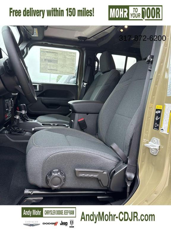 new 2025 Jeep Wrangler car, priced at $47,844