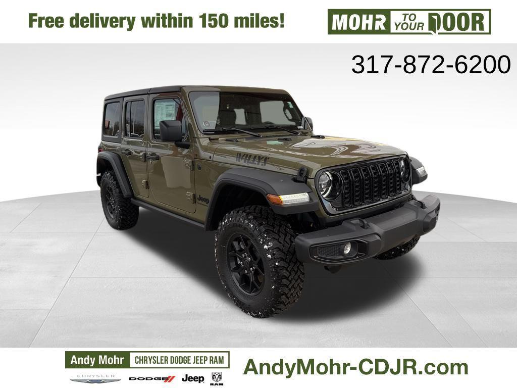 new 2025 Jeep Wrangler car, priced at $47,844