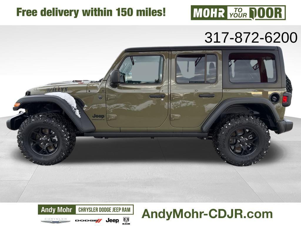 new 2025 Jeep Wrangler car, priced at $47,844