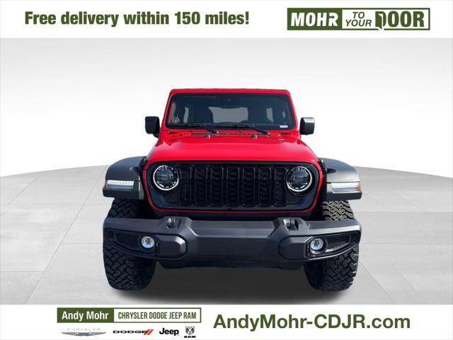 new 2025 Jeep Wrangler car, priced at $49,335