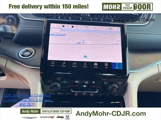 new 2025 Jeep Grand Cherokee L car, priced at $50,257