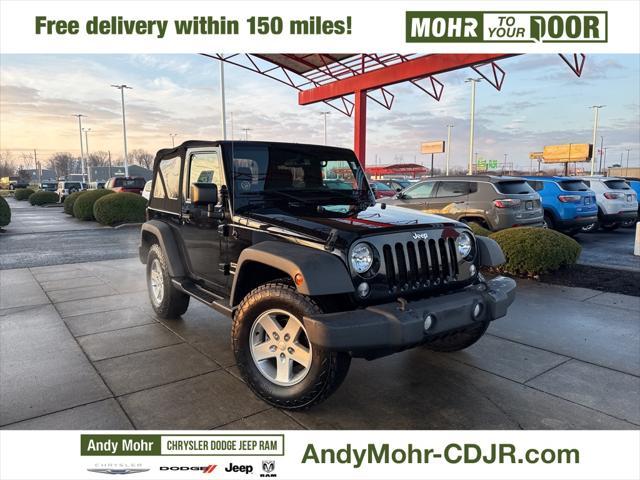 used 2016 Jeep Wrangler car, priced at $18,900