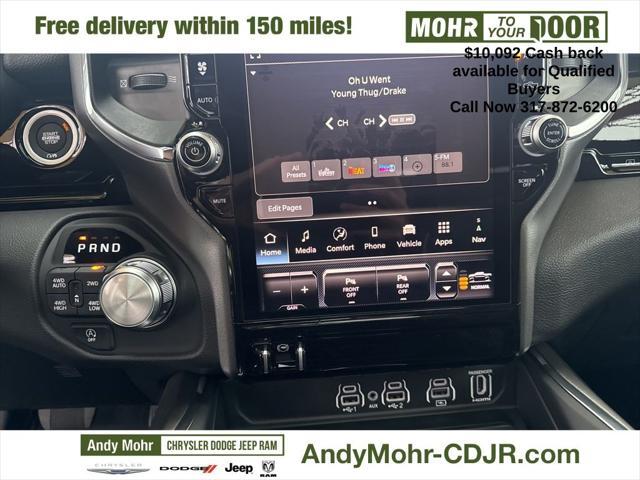 new 2025 Ram 1500 car, priced at $66,818
